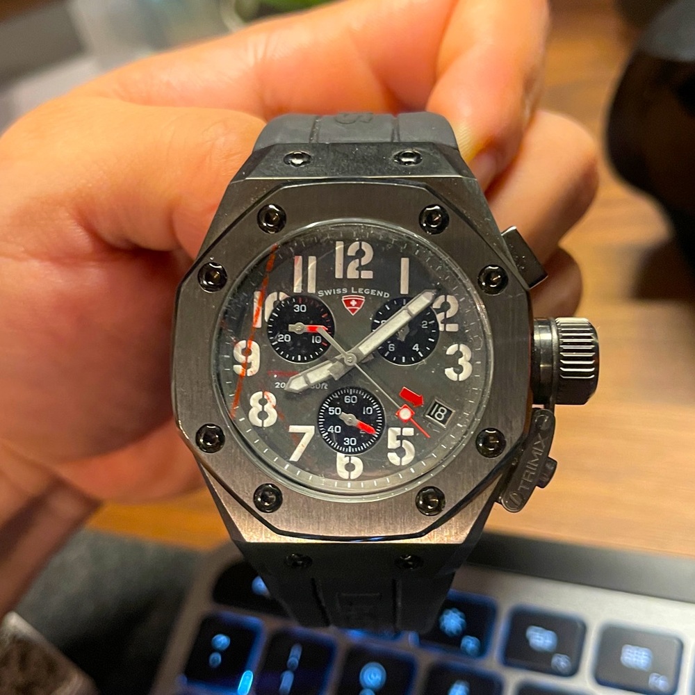 Swiss Legend Trimix Watch 44mm men's watch.